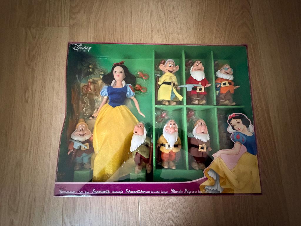 Simba sneeuwwitje en de 7 dwergen, Enlèvement, Blanche-Neige ou Belle au Bois Dormant, Neuf, Statue ou Figurine