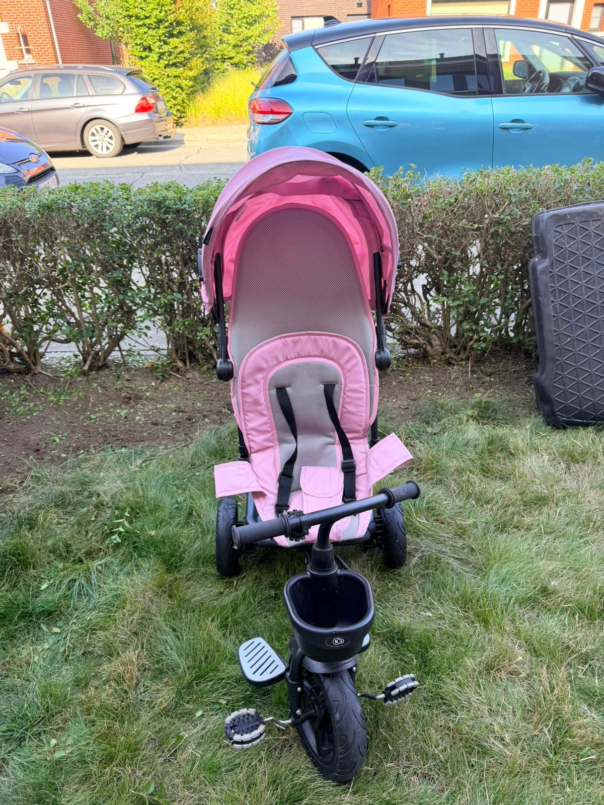 Aussi bon que le tricycle Aveo Kinderkraft neuf (rose), Enlèvement, Comme neuf, Autres marques, Ombrelle
