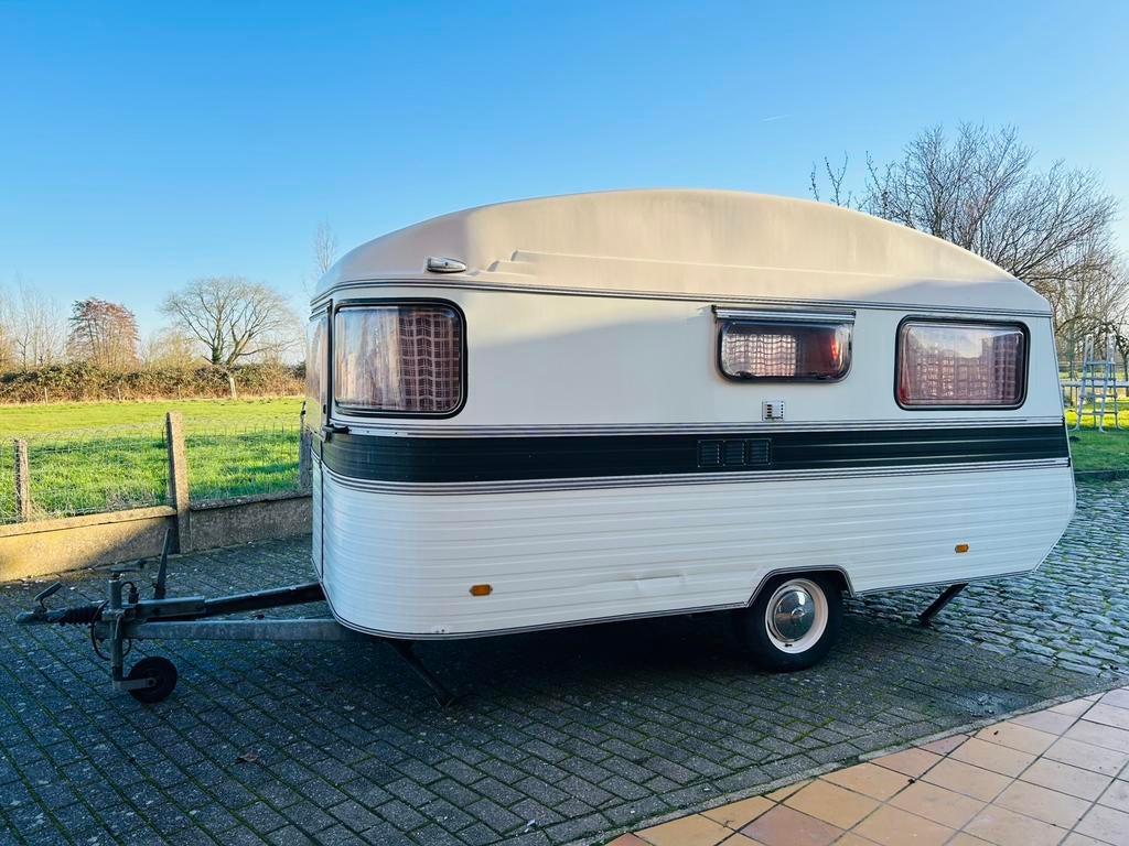 Caravan Constructam Carol 1 met voortent, Caravans en Kamperen, Caravans, Particulier