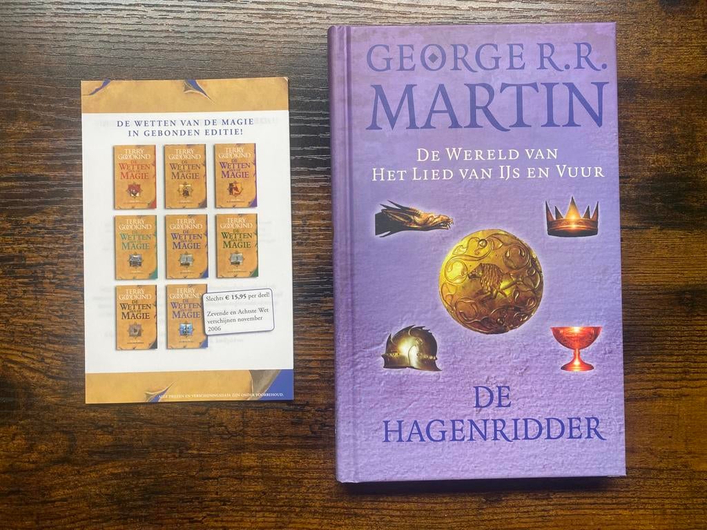 🔥 Boek - De Hagenridder - George R.R. Martin, Ophalen of Verzenden, Zo goed als nieuw