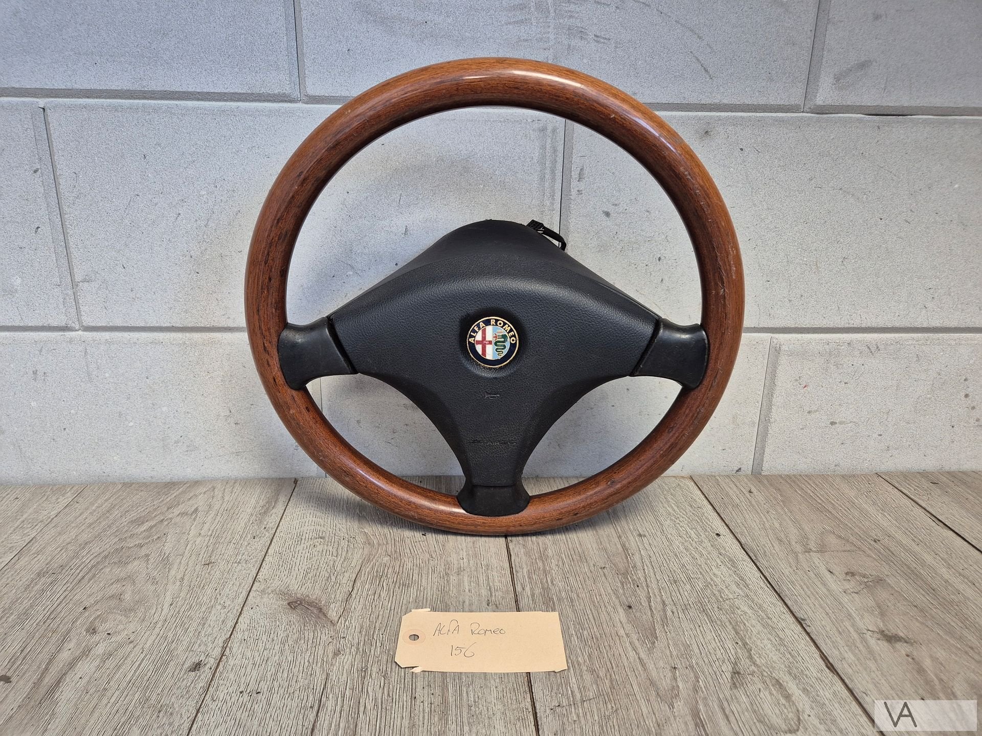 Houten stuur van Alfa Romeo 159 1997 - 2002 met airbag €150, Gebruikt, -, -, Ophalen of Verzenden