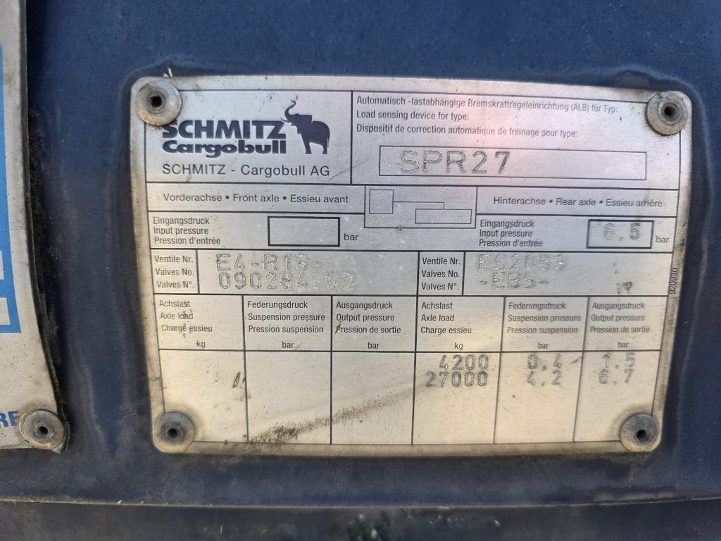 Schmitz oplegger (Stock ID 13090) — 4