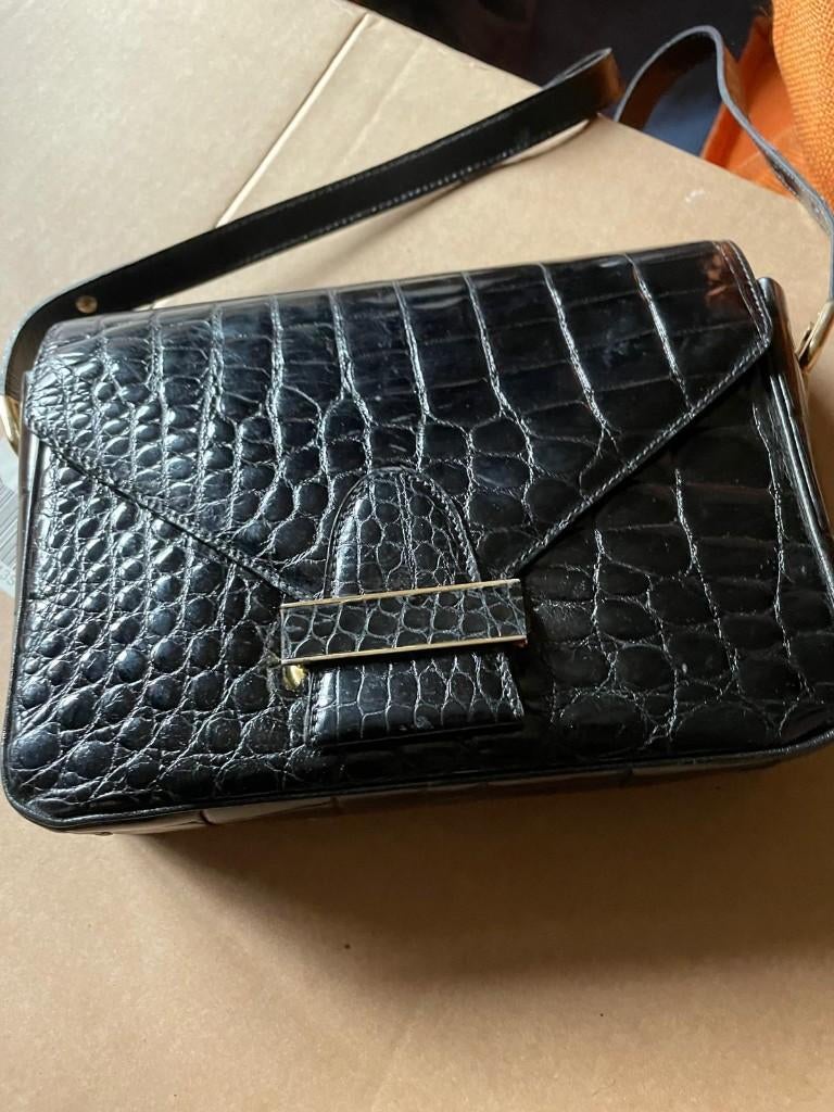 Lot de sacs à main, accessoires en cuir et peaux exotiques, Bijoux, Sacs & Beauté, Enlèvement, Utilisé, Autres couleurs, Autres types