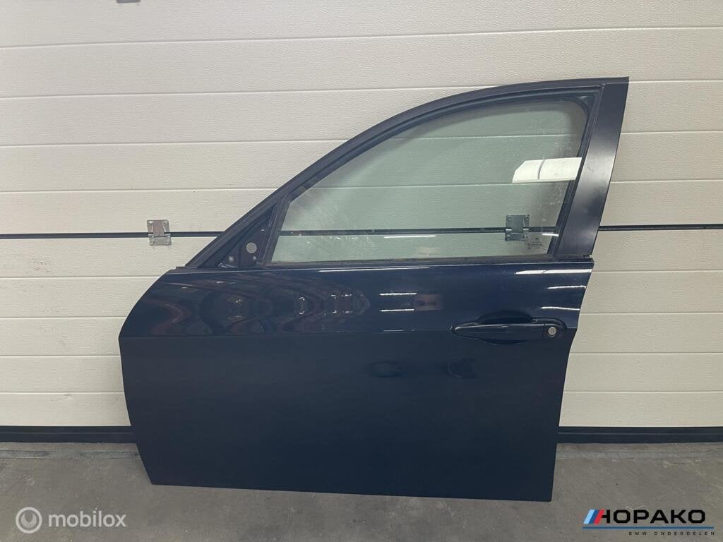 BMW 3 serie E90 E91 |voordeur links| Monacoblau, Auto-onderdelen, Gebruikt, Deur, Ophalen of Verzenden, Info@bmw.com