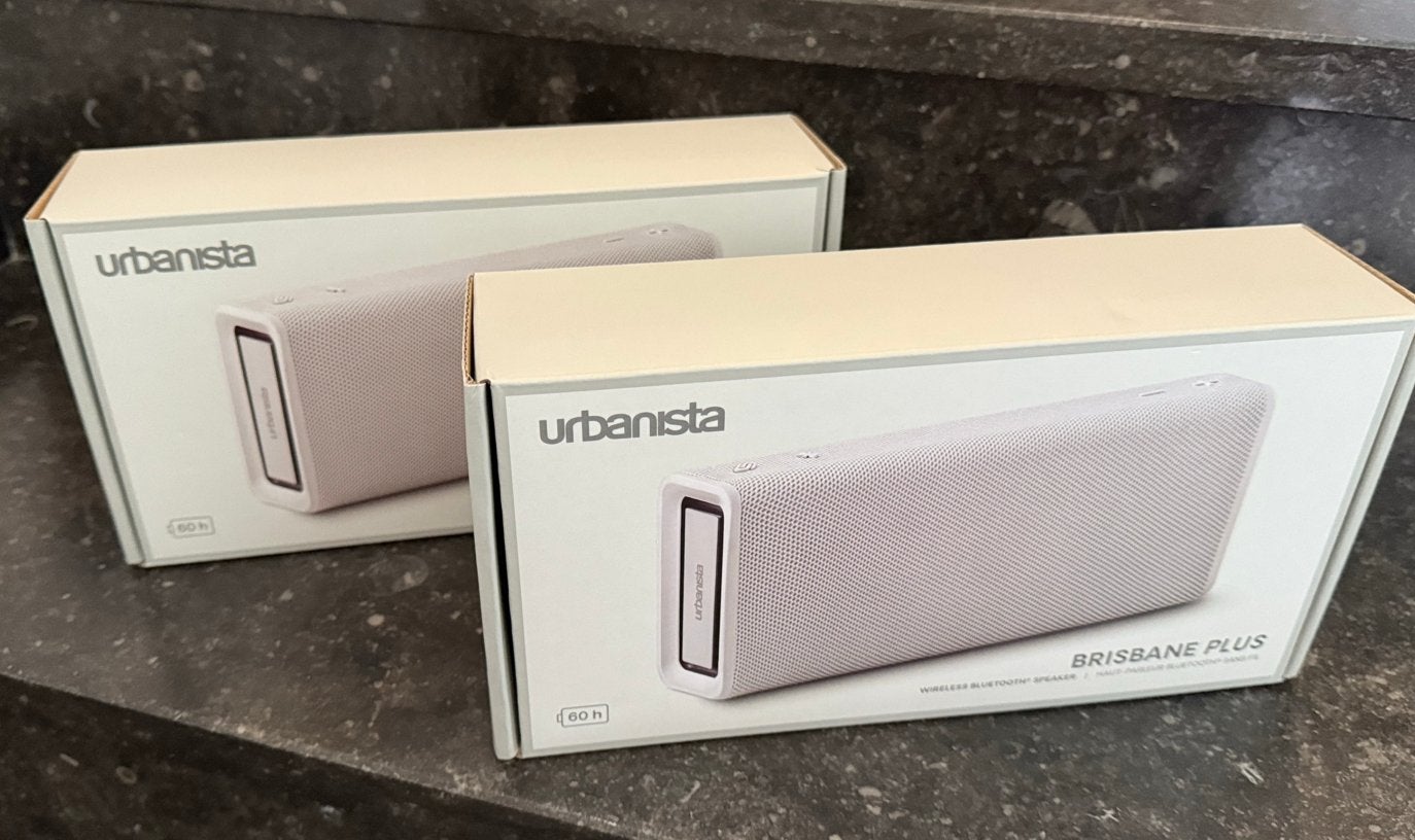 2 enceintes Bluetooth Urbanista NEUVES - IPX5 - 60h - Stéréo, Neuf, Autres marques, Moins de 60 watts, Enlèvement ou Envoi