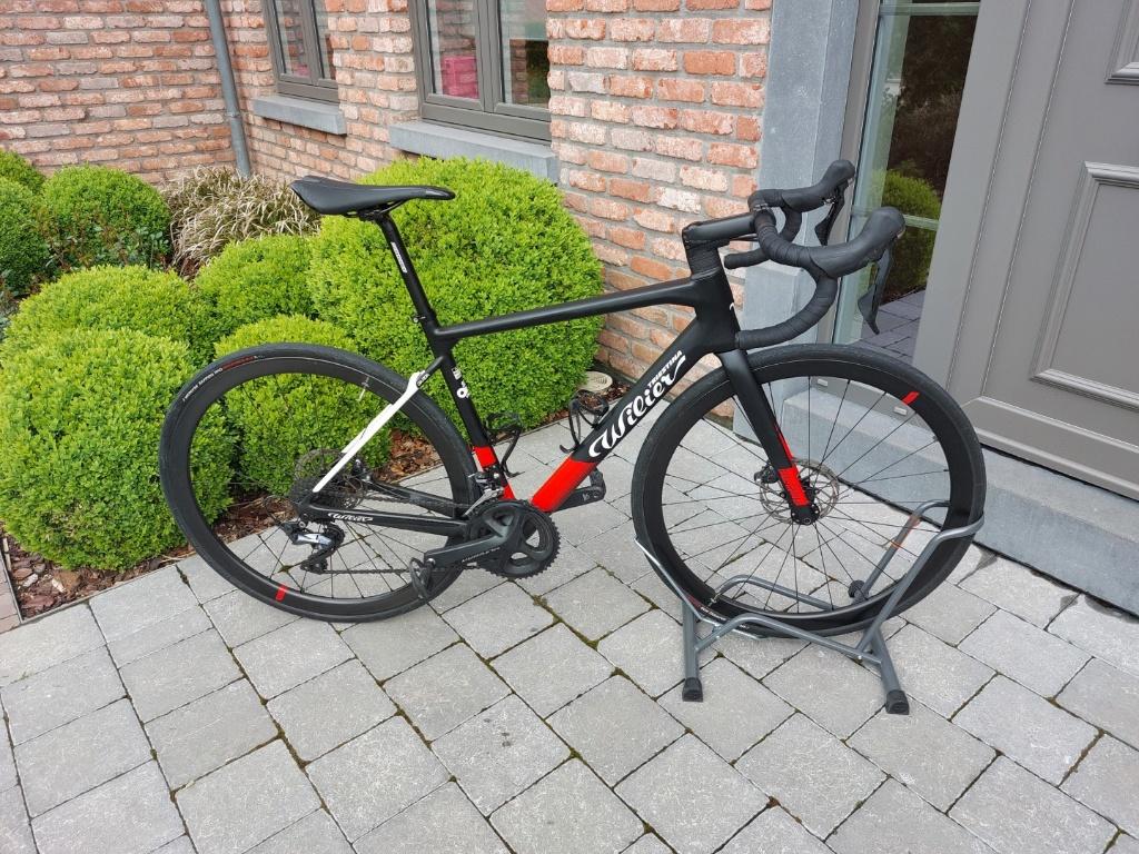 Vélo de course Wilier Garda, cadre carbone, taille M, Autres marques, 49 à 53 cm, Comme neuf, Enlèvement