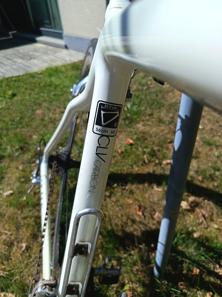 Koersfiets, Ophalen, Carbon