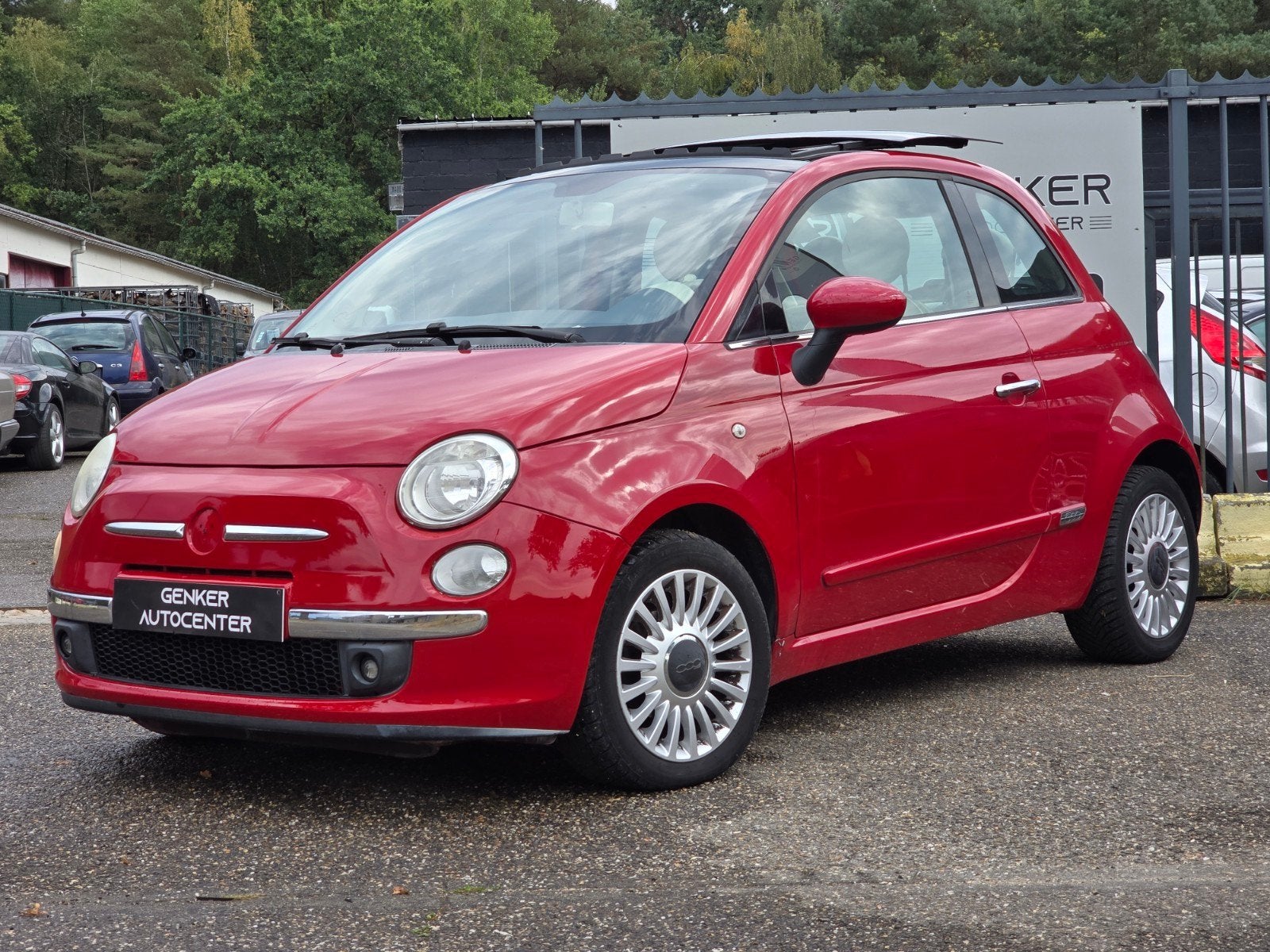 Fiat 500 1.2 benzine/ Schuifdak GARANTIE, Bedrijf, Handgeschakeld, Alarm, Te koop