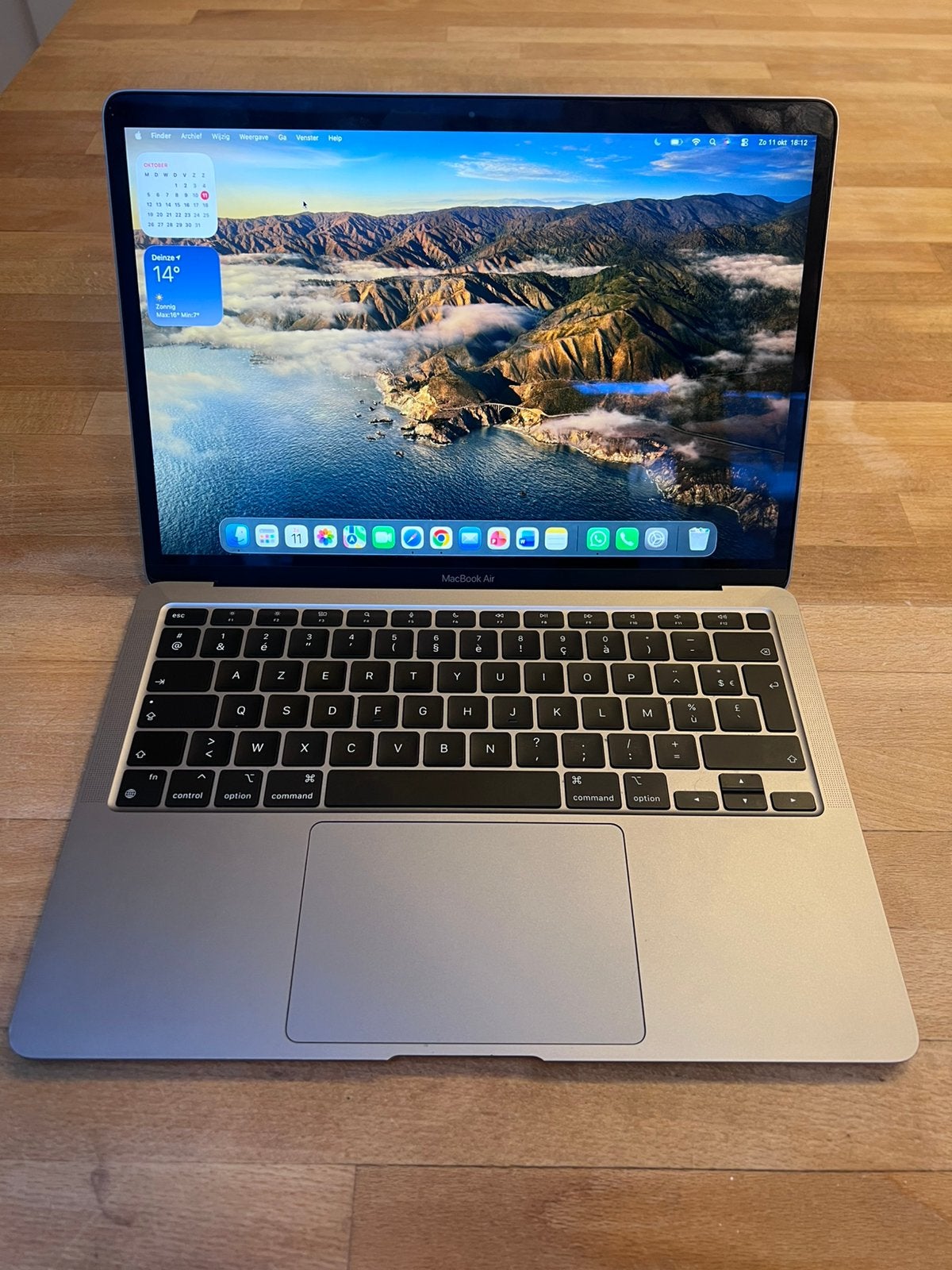 Macbook Air 2020 (8GB), Enlèvement ou Envoi, Comme neuf, Azerty, MacBook
