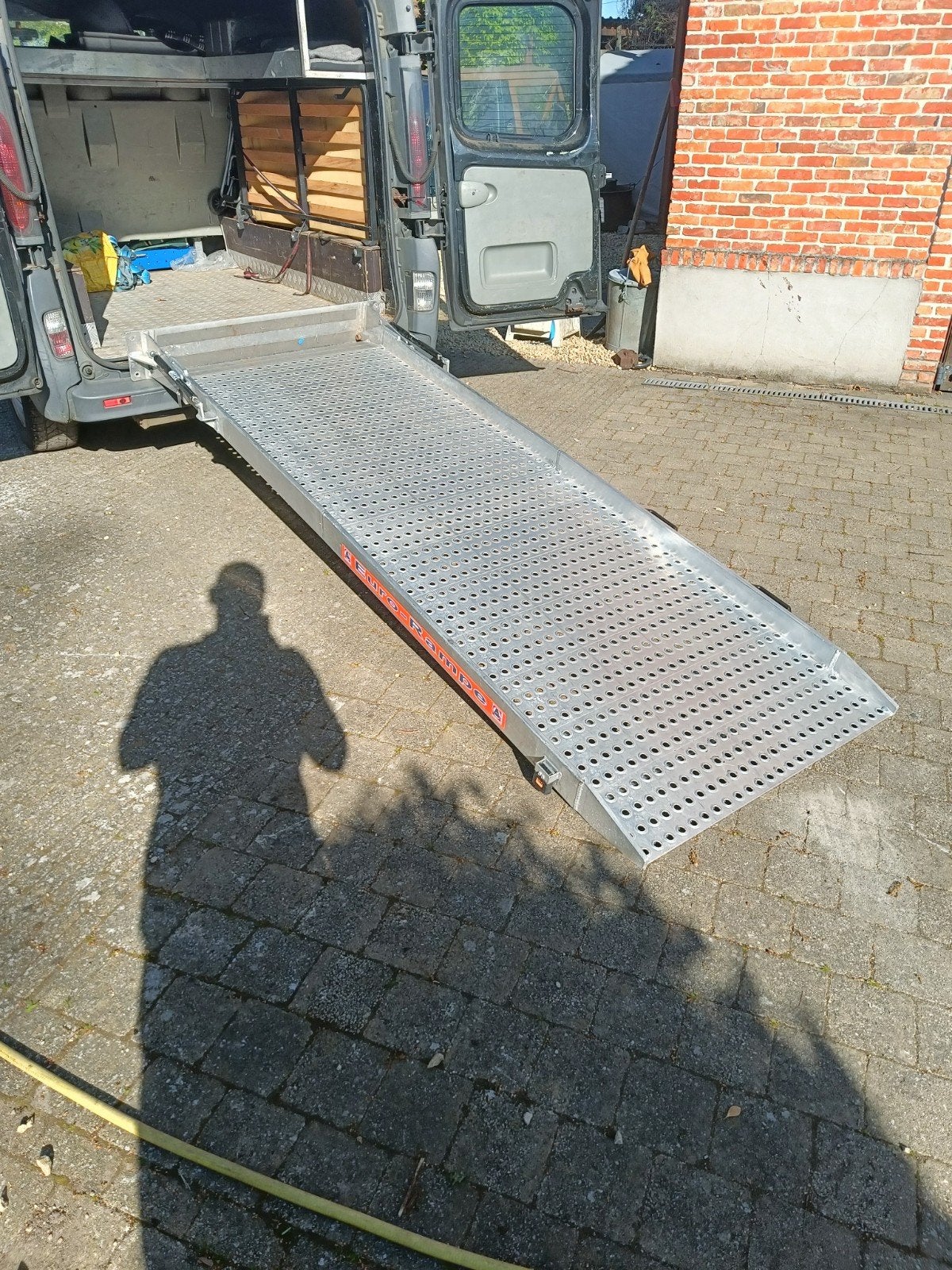Rampe pliable en aluminium, Bricolage & Construction, Métaux, Enlèvement, Aluminium