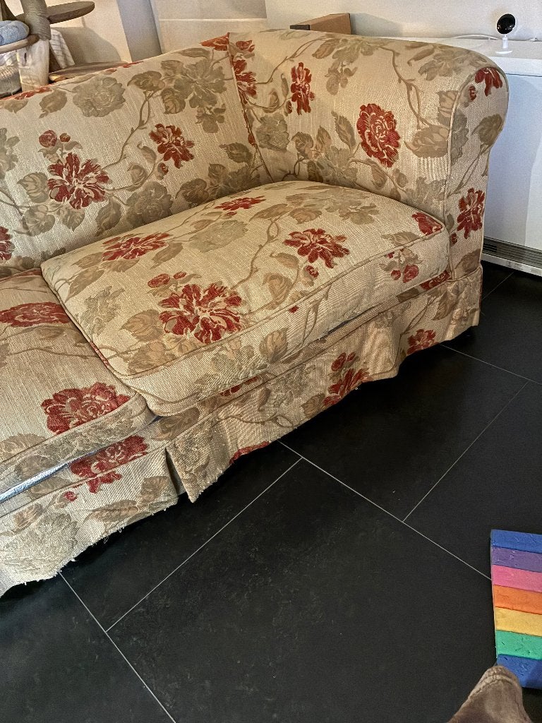 Divan anglais, Maison & Meubles, Canapés | Salons, 100 à 125 cm, 200 à 250 cm, Anglais, Banc droit