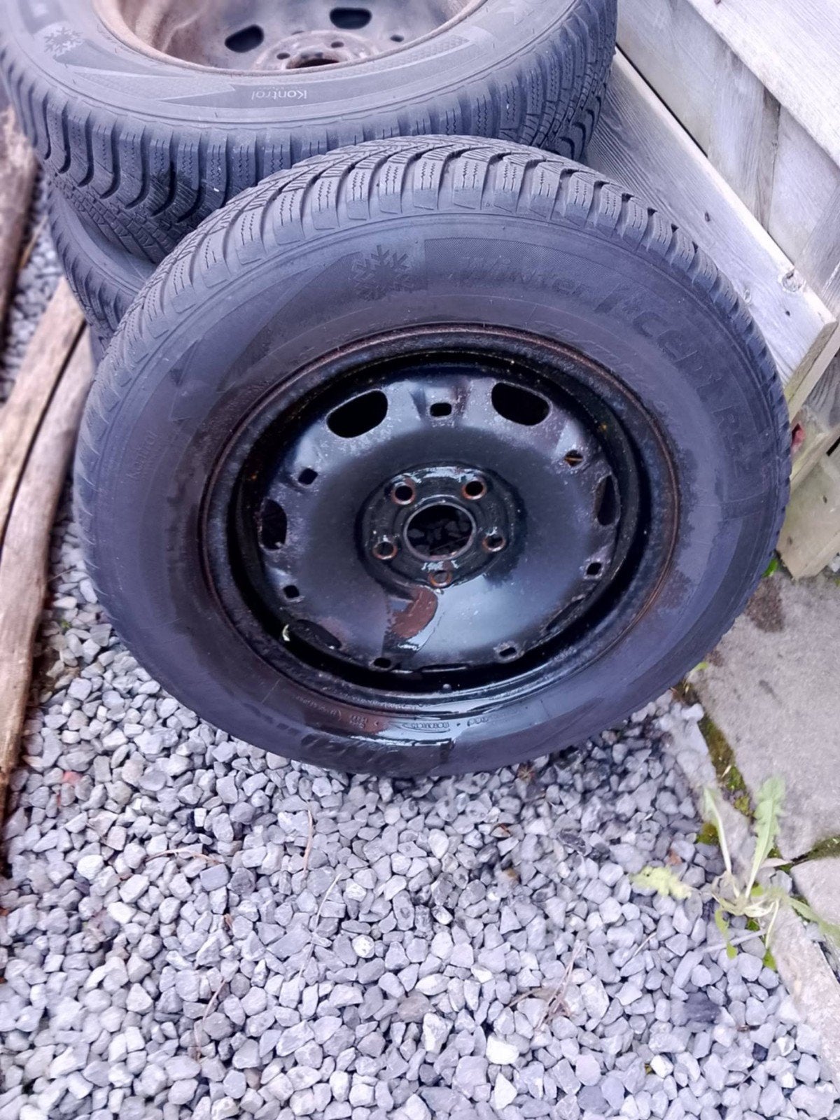 winterbanden VW Polo 175/70 r14, Ophalen