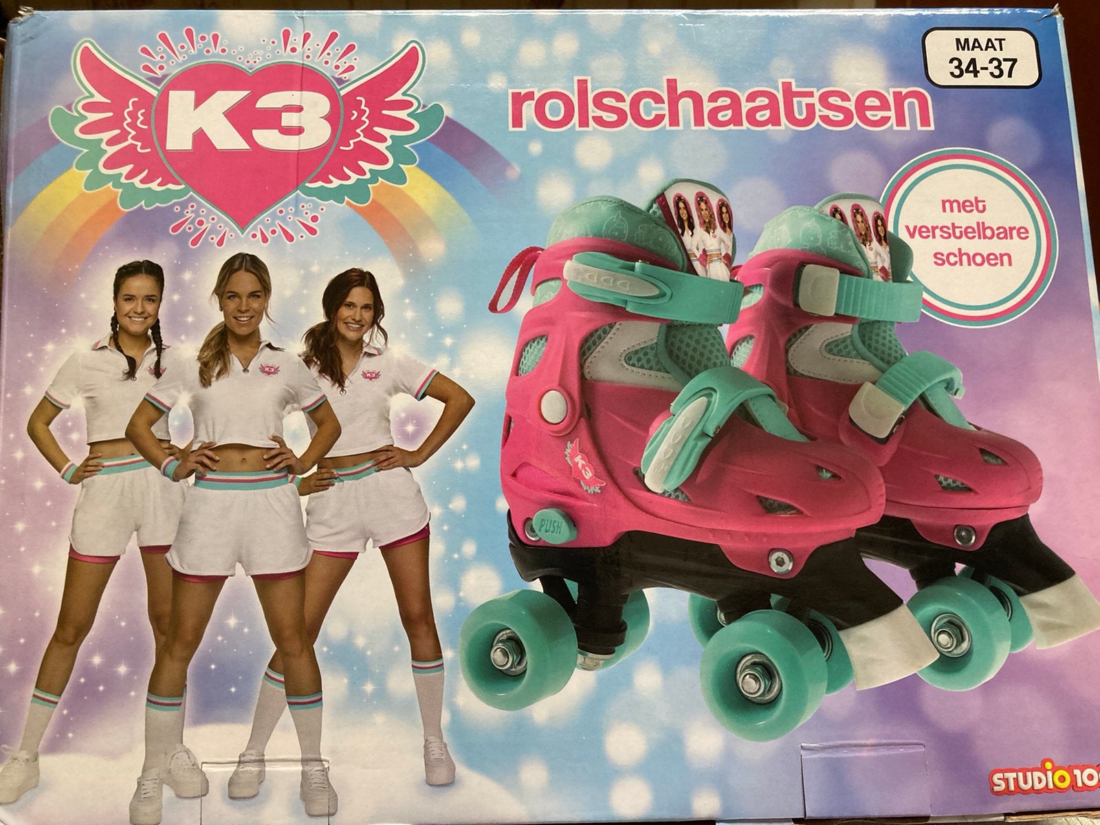 K3 patins à roulettes, Enlèvement, Réglable, Comme neuf, Enfants