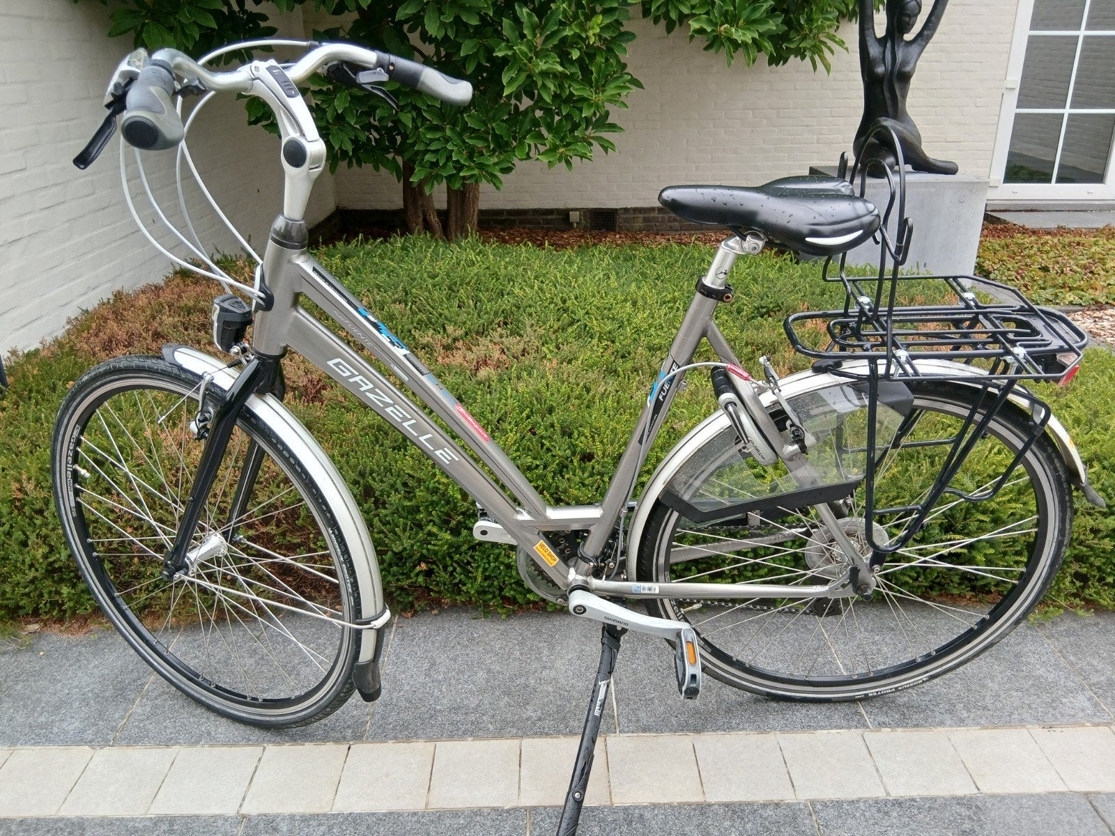 damesfiets, Gazelle, Fietsen en Brommers, Fietsen | Dames | Damesfietsen, Ophalen, Gazelle, Versnellingen