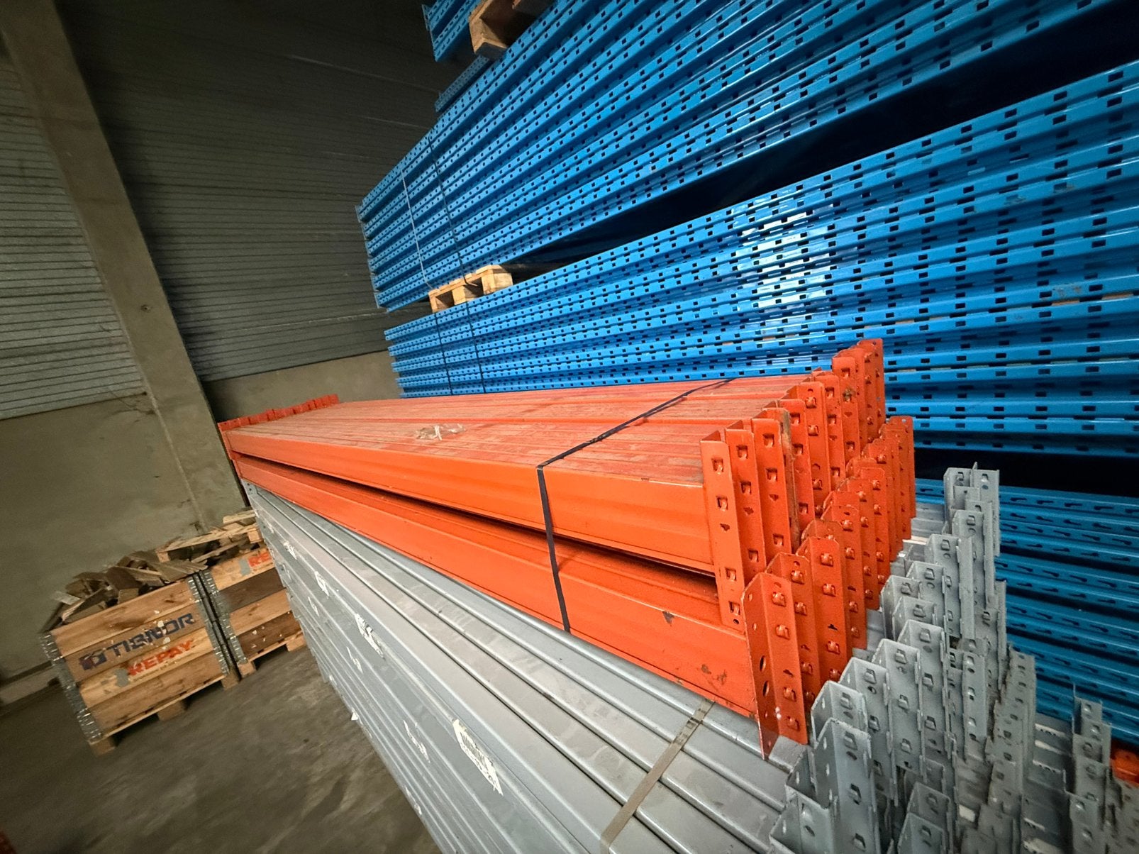 Palletstelling mecalux 5 m 3,6 m liggers, Zakelijke goederen, Ophalen of Verzenden