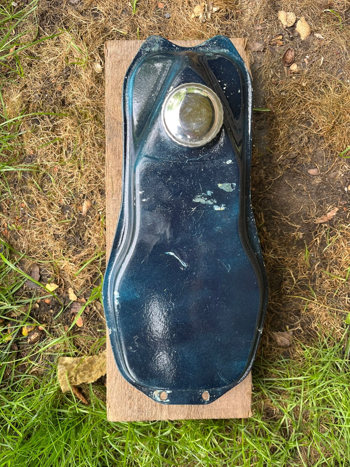 Benzinetank honda amigo, Fietsen en Brommers, Brommeronderdelen | Oldtimers, Ophalen, Zo goed als nieuw