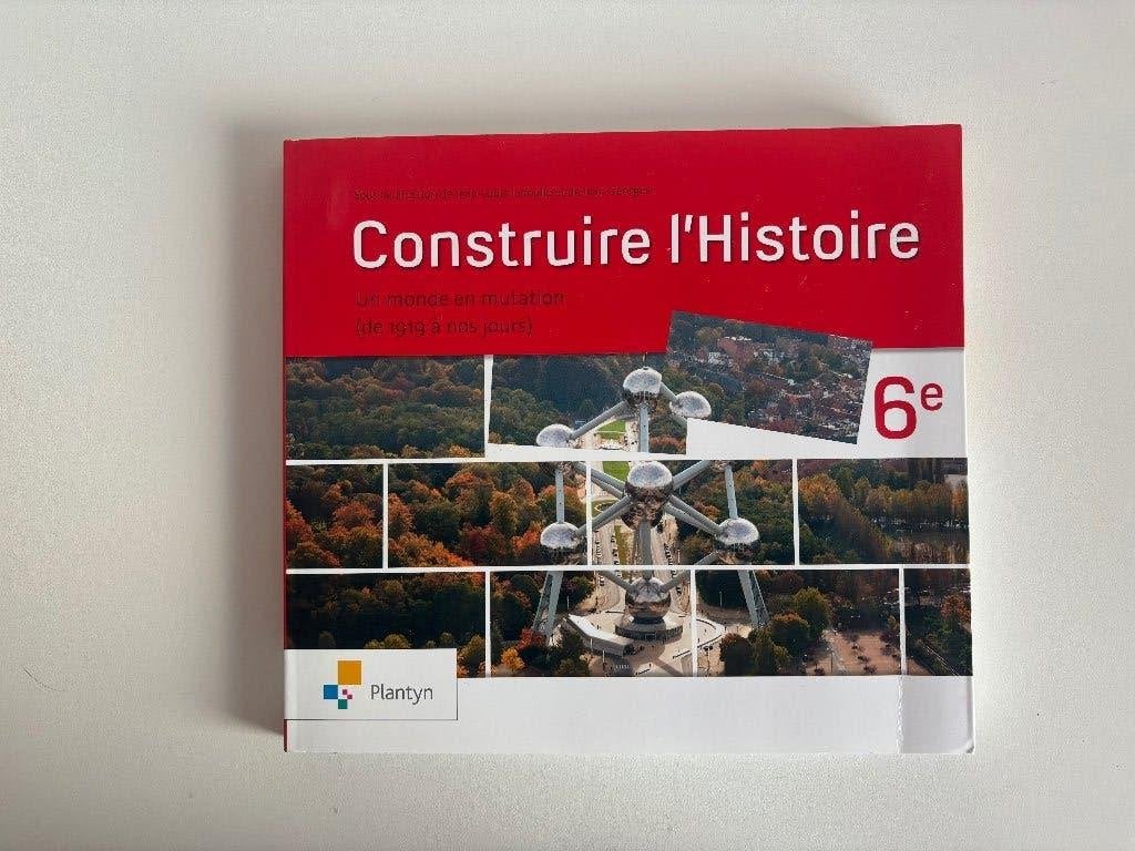 Construire l’histoire 6e édition érasme, Envoi, Secondaire, Histoire, Editions erasme