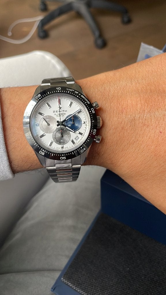 Zenith Chronomaster Sport 10,000EUR, Enlèvement, Comme neuf, Rolex