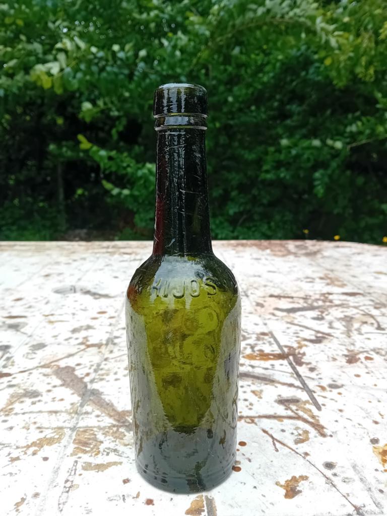 Britse ww1 fles tussen 1875 en 1917 DR JGB SIEGERY 8 Hijos, Verzamelen, Ophalen of Verzenden