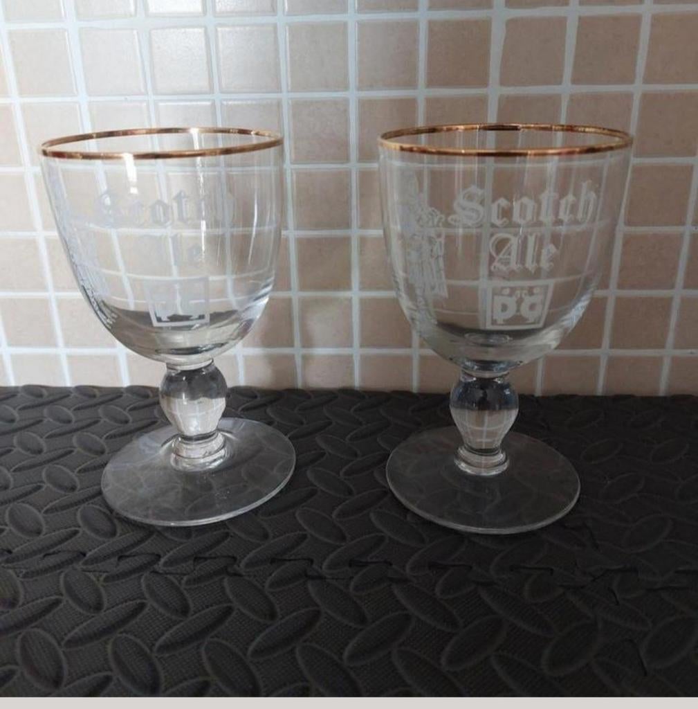 2 Scotch Ale glazen, Verzamelen, Ophalen of Verzenden