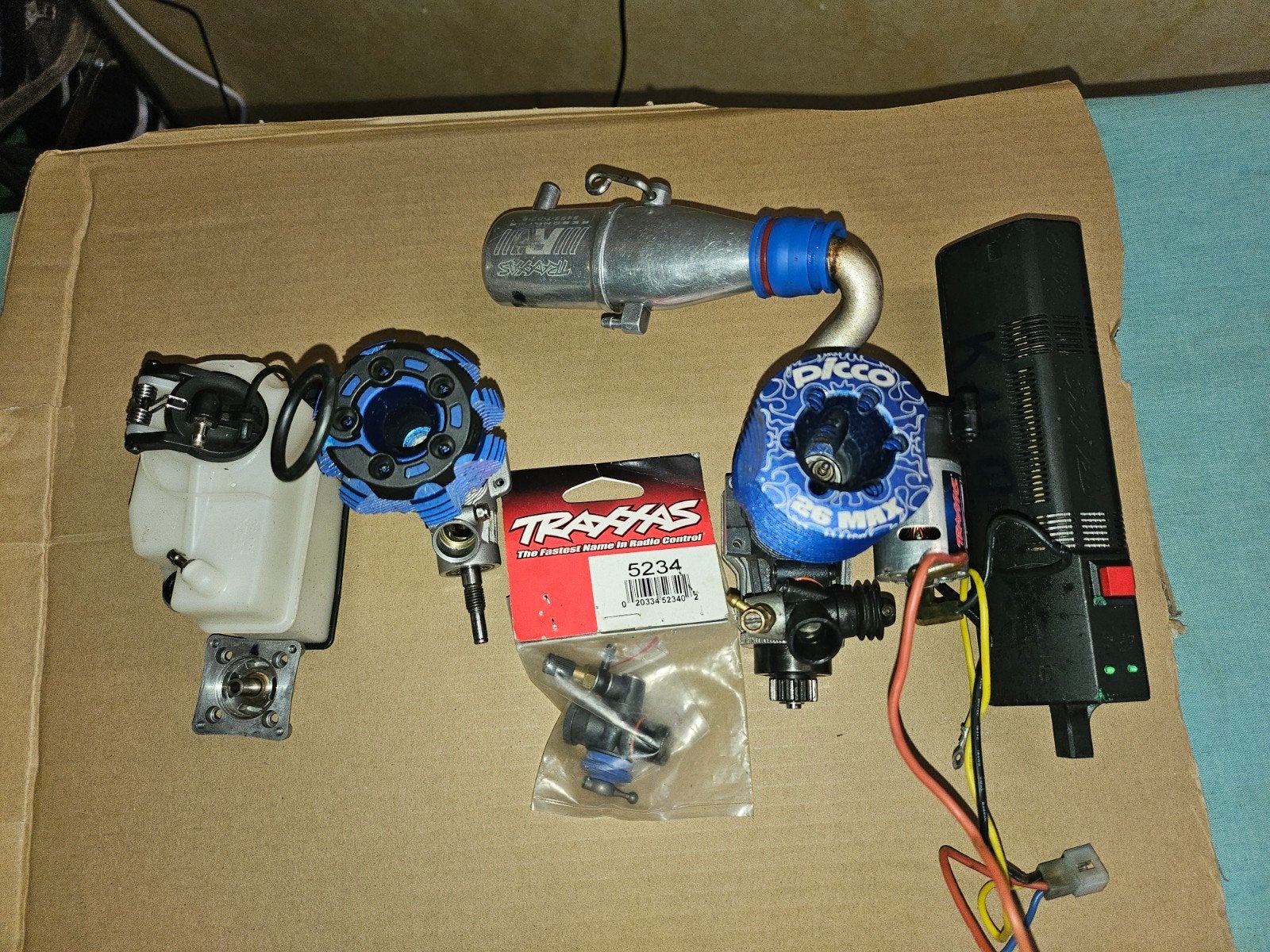 traxxas picco max 26 4.2, Enlèvement