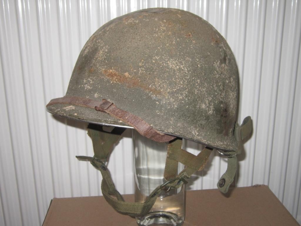 Para us helm uit de Tweede Wereldoorlog, Verzamelen, Militaria | Tweede Wereldoorlog, Overige soorten, Verzenden