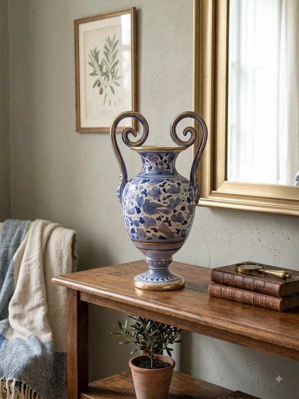 Vase amphore en céramique italienne, Envoi