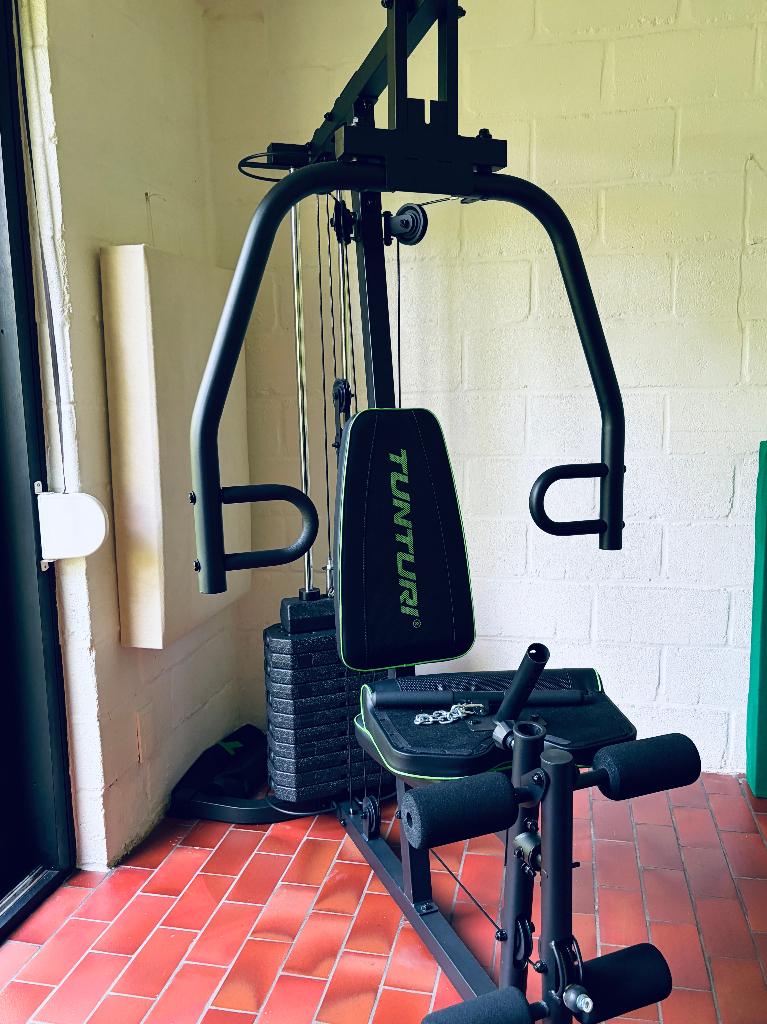 Tunturi HG 20 Krachtstation in nieuwstaat, Sport en Fitness, Ophalen, Benen, Krachtstation, Zo goed als nieuw