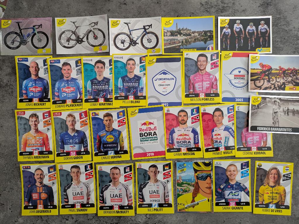 PANINI TOUR DE FRANCE 2026 28X WIELRENNERS NIEUW, Ophalen of Verzenden, Nieuw