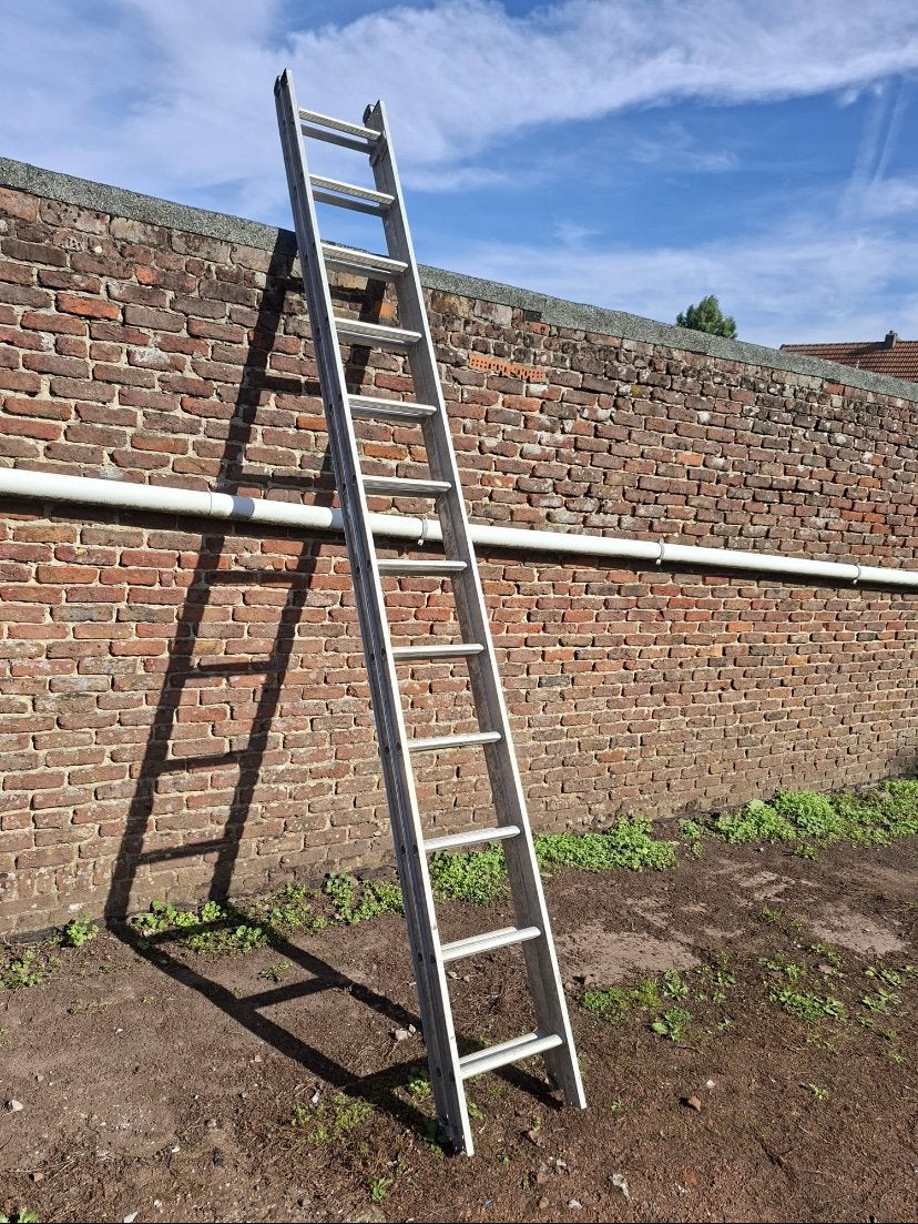 Ladder, Ophalen, Gebruikt, Ladder, Opvouwbaar of Inschuifbaar