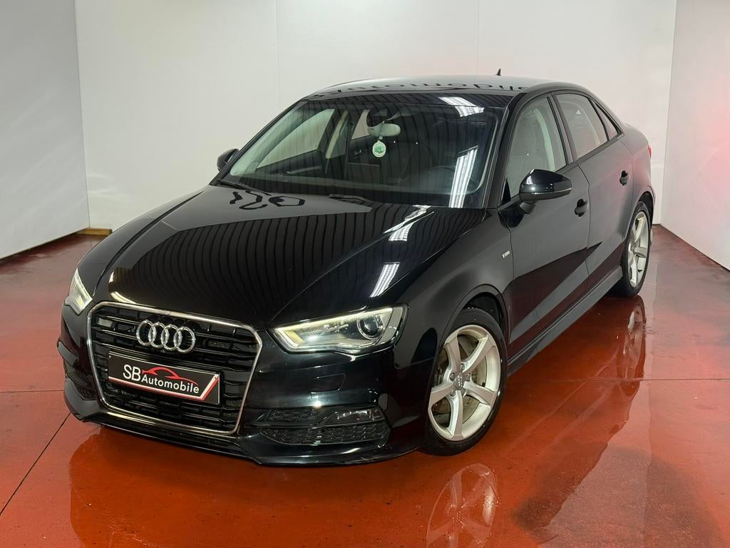Audi A3 Sportback 2.0TDi Ambition S line/BI-XENON/GARANTIE, Auto's, Audi, Euro 5, 4 cilinders, Zwart, Bedrijf