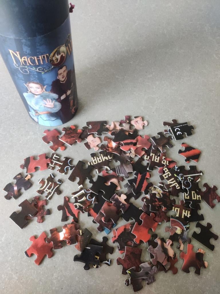 2 Puzzels Nachtwacht, Ophalen, Zo goed als nieuw, Legpuzzel