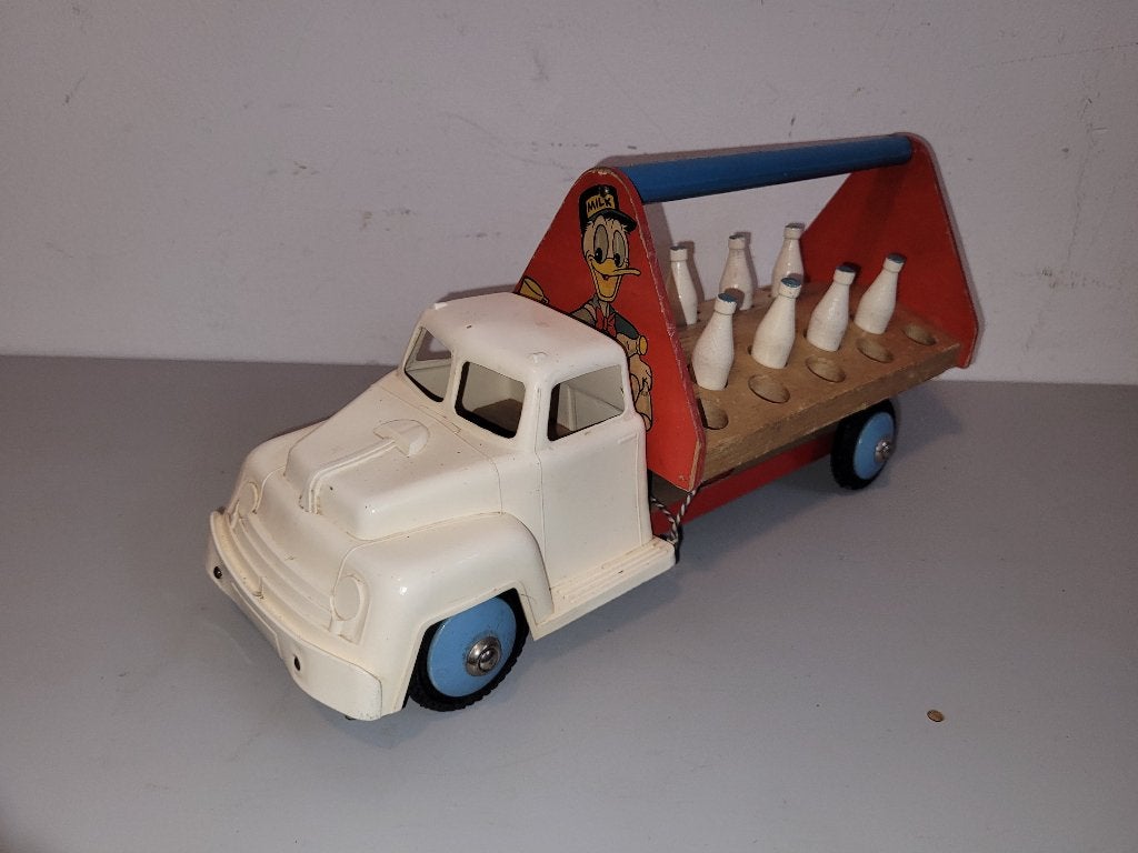 Walt Disney Donald Bois Manu Belge zuiveltruck, Antiek en Kunst, Ophalen of Verzenden
