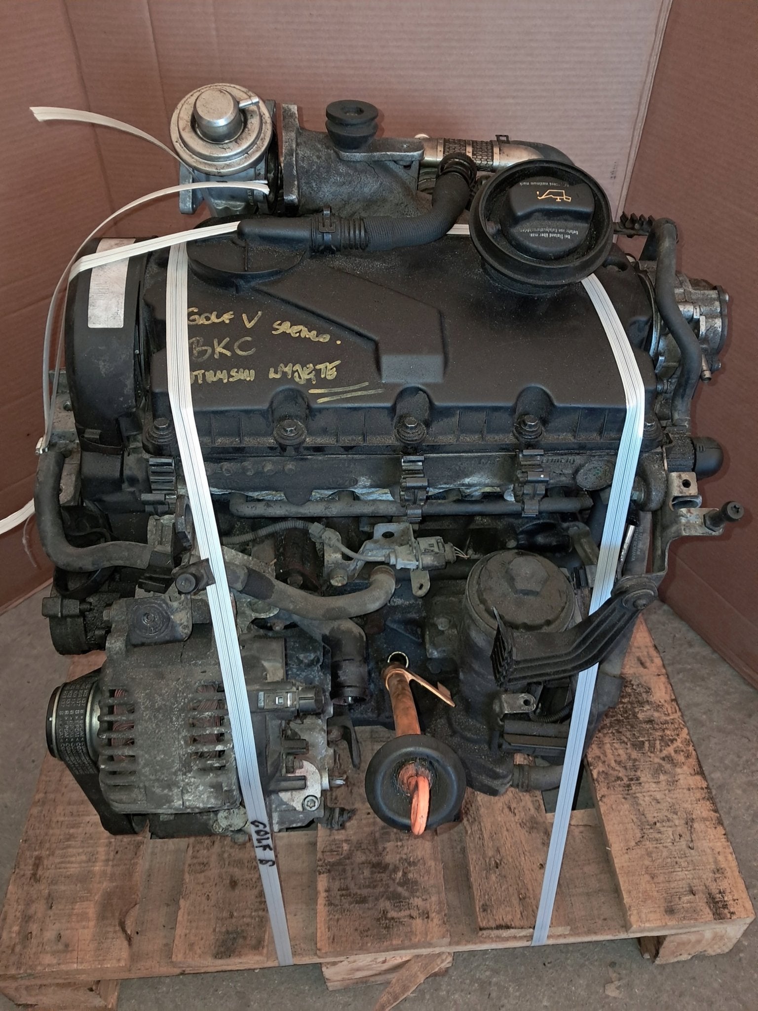 Moteur BKC Complet LEON JETTA TOLEDO OCTAVIA VW A3 ALTEA, Envoi, Utilisé, Daihatsu