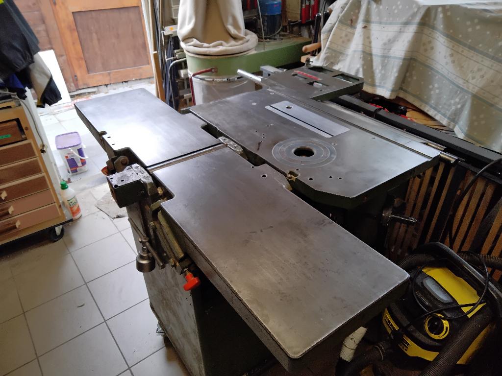 combinée à bois Robland monophasé, Enlèvement, Utilisé, Électrique