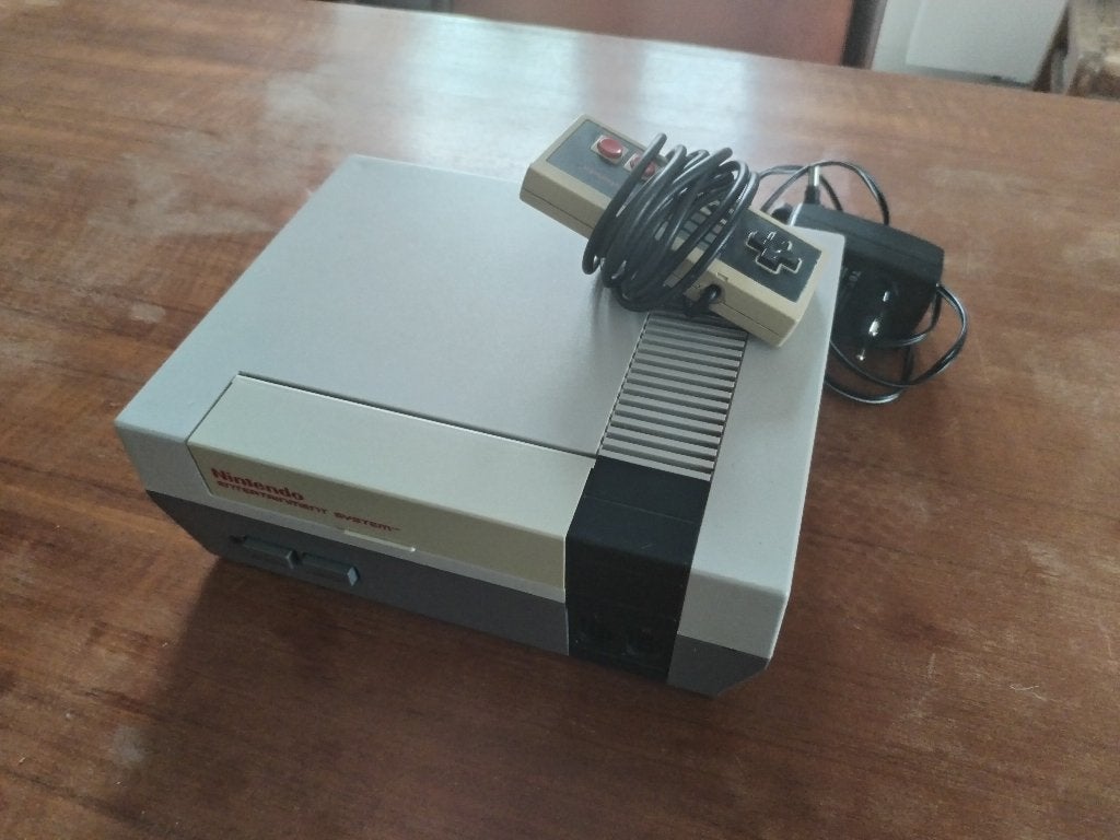 Nintendo Entertainement System (NES), Games en Spelcomputers, Ophalen, Met 1 controller, Met games