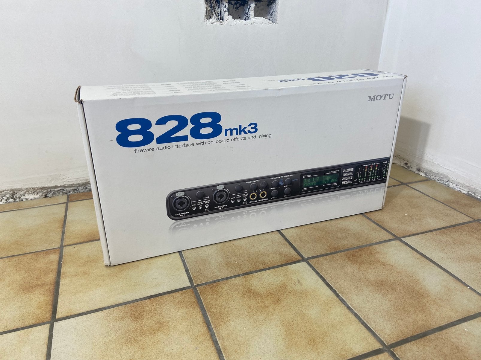 Motu 828 MK3 Firewire, Ophalen of Verzenden, Zo goed als nieuw