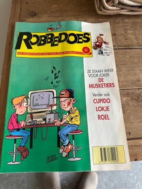 Robbedoes 2818 weekblad 555 ste jaar, Eén stripboek, Ophalen of Verzenden, Zo goed als nieuw