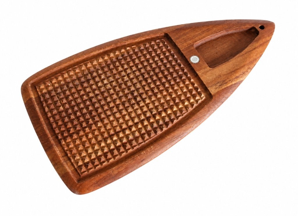 Vintage Digsmed Teak Tenderizing Cutting Board Denemarken, Ophalen of Verzenden