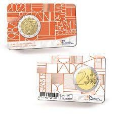 2 Euro Coincard Nederland Erasmus 2022, Ophalen of Verzenden, Overige landen, 2 euro, Losse munt