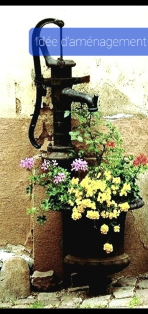 Ancienne pompe à eau, B.W- déco jardin, Jardin & Terrasse, Enlèvement, Utilisé
