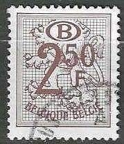 Belgique 1953/1970 - Yvert 56ASE /OBP 56SE - Service (ST), Envoi, Affranchi, Oblitéré