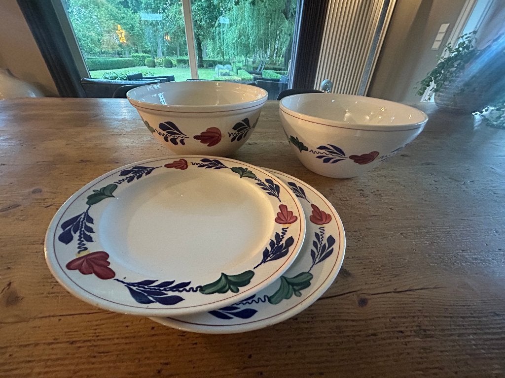 Servies, Ophalen, Gebruikt, Overige merken, Landelijk/Boerenbont