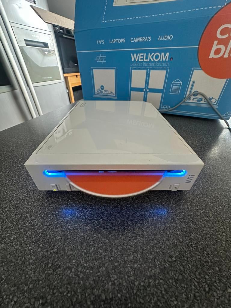 Nintendo Wii, Games en Spelcomputers, Spelcomputers | Nintendo Wii, Gebruikt, Met 2 controllers, Met games, Ophalen