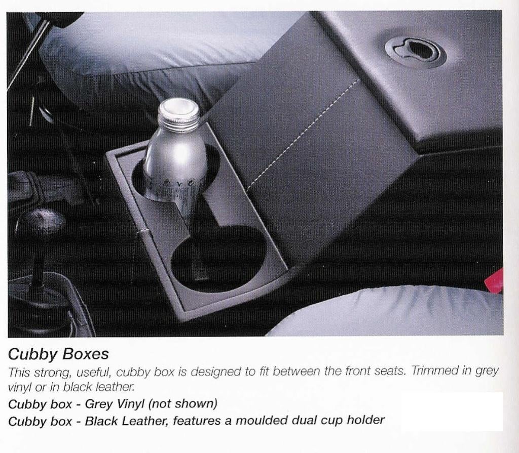 LAND ROVER Defender – XS cubbybox met bekerhouder - NIEUW, Ophalen of Verzenden, Nieuw, Land Rover