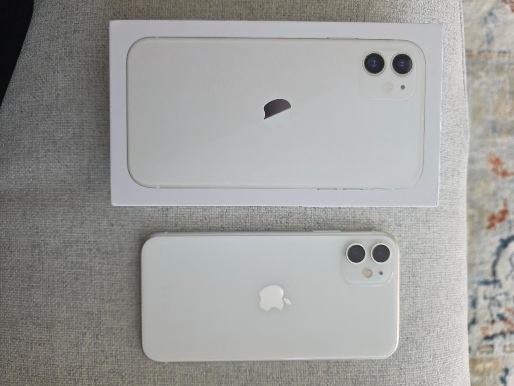 iPhone 11 - 128GB - Wit - Goede staat, Telecommunicatie, Mobiele telefoons | Apple iPhone, Ophalen, IPhone 11, 128 GB, Gebruikt