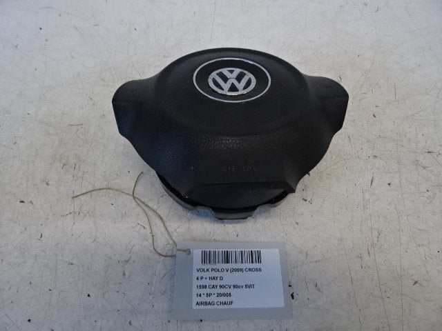 AIRBAG STUUR Volkswagen Polo V (6R) (01-2009/05-2022), Auto-onderdelen, Gebruikt, Volkswagen