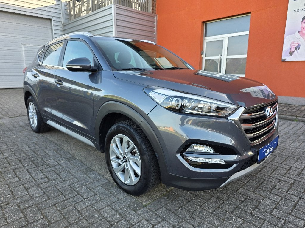 Hyundai Tucson - 1.6 GDI - 04/2018, Autos, Hyundai, Cuir, Argent ou Gris, Achat, Euro 6