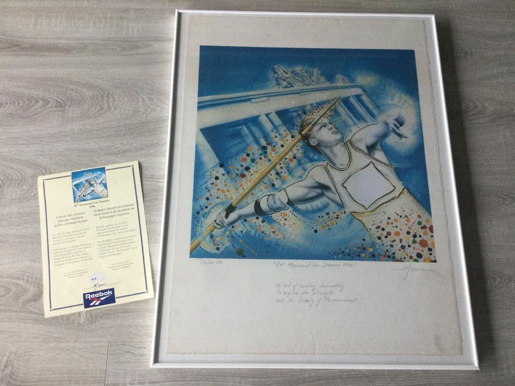 Affiche MEMORIAL VAN DAMME, Enlèvement ou Envoi, Utilisé