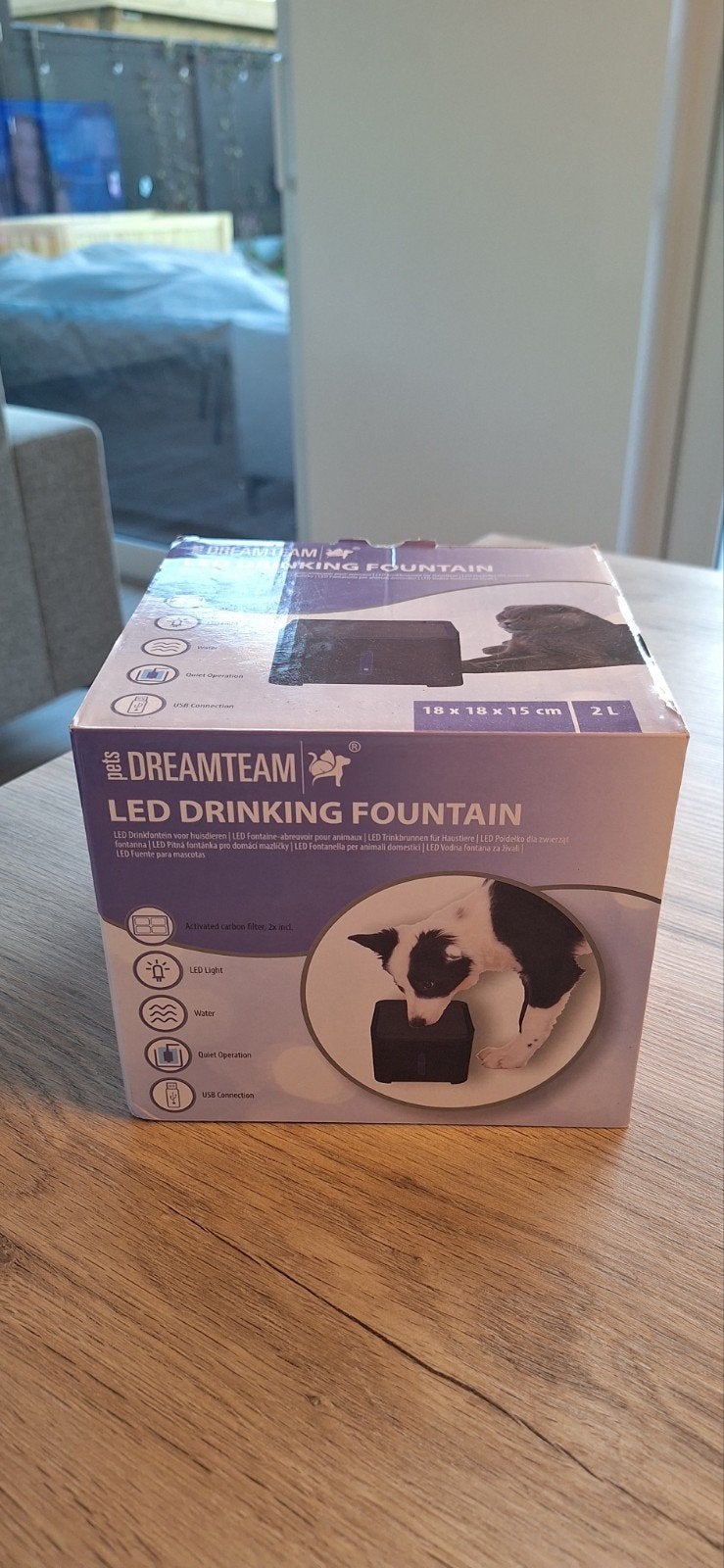 Drinkfontein voor honden of katten, Ophalen of Verzenden, Automatisch, Zo goed als nieuw